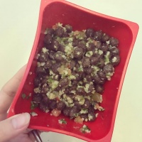 自制狗粮鱼汤蔬菜炖