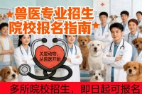 别错过！2026 上海动物医学成考招生院校成考报名指南