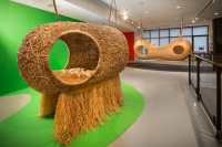 有趣设计之鸟巢吊床，在室内触摸自然