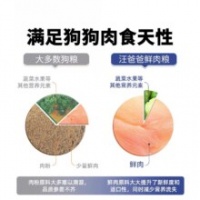 汪爸爸 狗粮 泰迪比熊 小型犬 中大型犬 幼犬 成犬 鲜肉全价 试吃