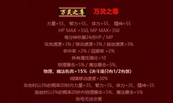 DNF:近十年“至尊称号”对比!最帅是天选之人,最拉也是天选之人!