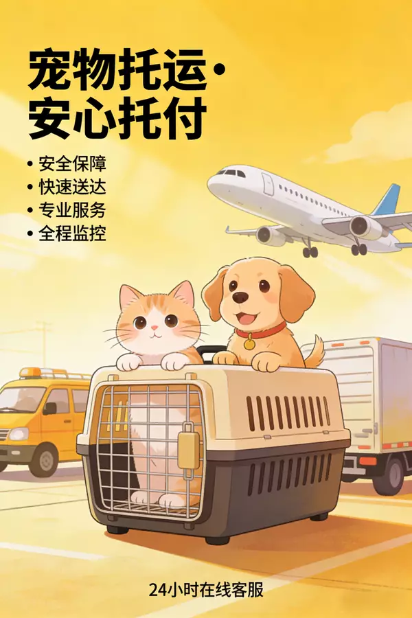 2026黔西宠物托运价格(宠物飞机托运联系电话